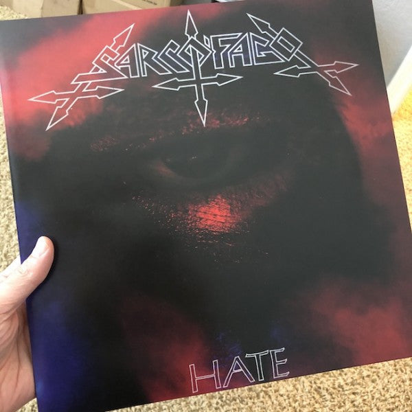 Sarcófago : Hate (LP, Album, RE, RM)